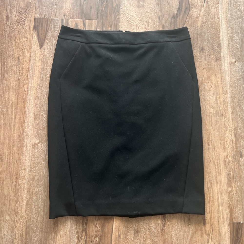 Ann Taylor LOFT Black Pencil Skirt Size 2P